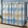 Scalloped Curtain Storage Wardrobe, , large