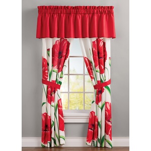 Red Poppies Panel Pair, , large
