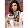 Multi Animal Stripe Scarf, , large