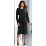 Luisa Pearl Trim Jacket Dress, , large