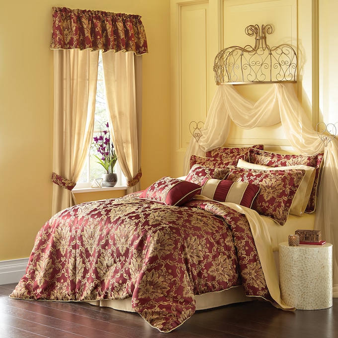 Empire Jacquard Bedding And Window Treatments Midnight Velvet