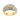 Gem & Diamond-Accented Two-Tone Ring, Lab Created White Sapphire, swatch