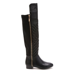 Quilt-Front Boot by Midnight Velvet, , large