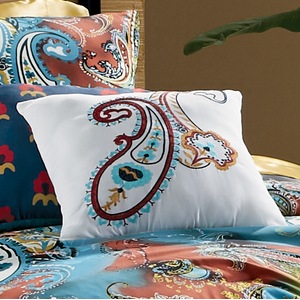 Paisley Accent Pillow, , large
