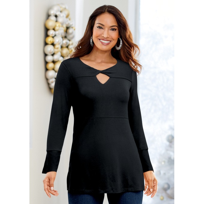Charlotte Twist Tie Top, , large