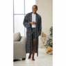 Stacy Adams Collar Knit Robe, , large