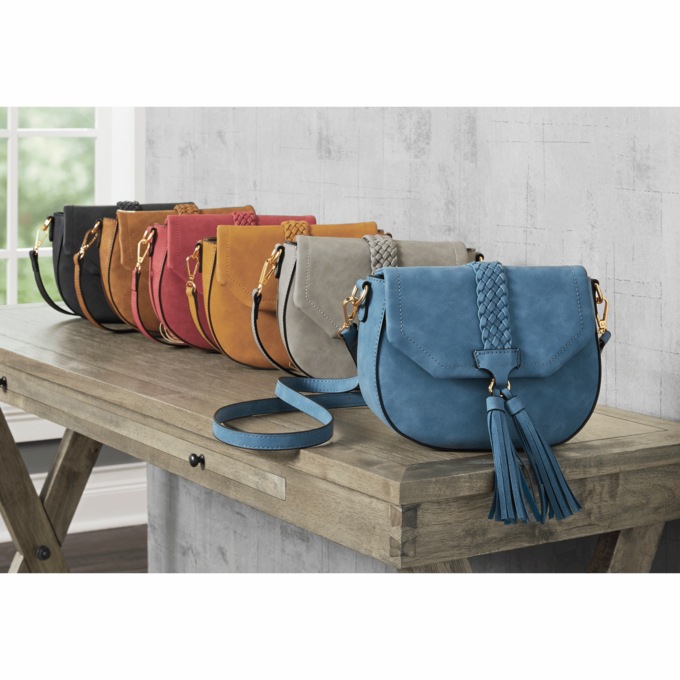 Taylor Braided Crossbody, , large