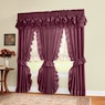 Mayfair Romantic Priscilla Ruffled Semi-Sheer Panel Pair with Tieback, , large