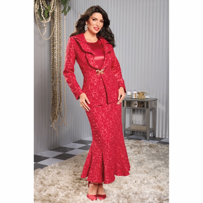 Velina Skirt Suit, , large