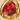 Color Crystal Necklace, Bracelet, Earring & Ring Set, Red, swatch