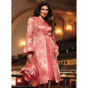 Georgia Jacquard Jacket Dress, , large