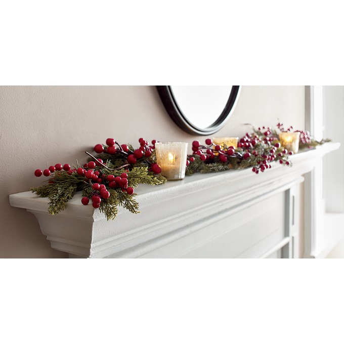 Red Berry Garland, , large