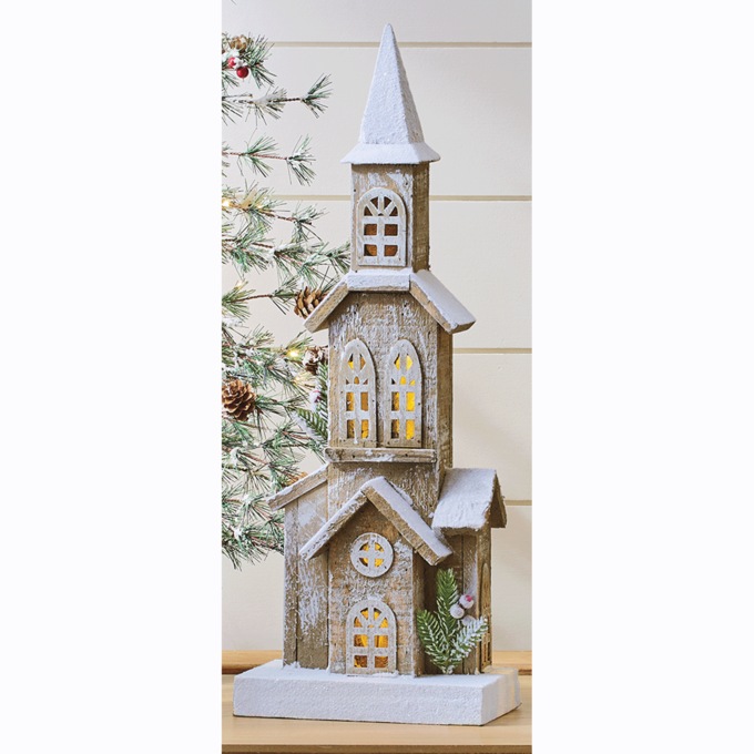 Wood Winter Village, , large