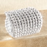 Jeweled Stretch-Band Ring, , large
