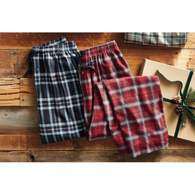 2-Pack Men's Flannel PJ Pants, , large