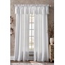 Scalloped Eyelet Cotton Valance, , large