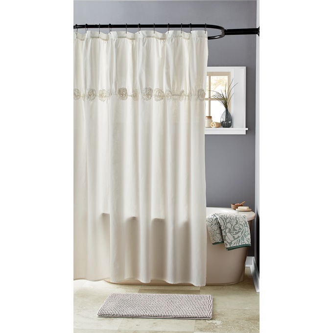 Floret Shower Curtain, , large