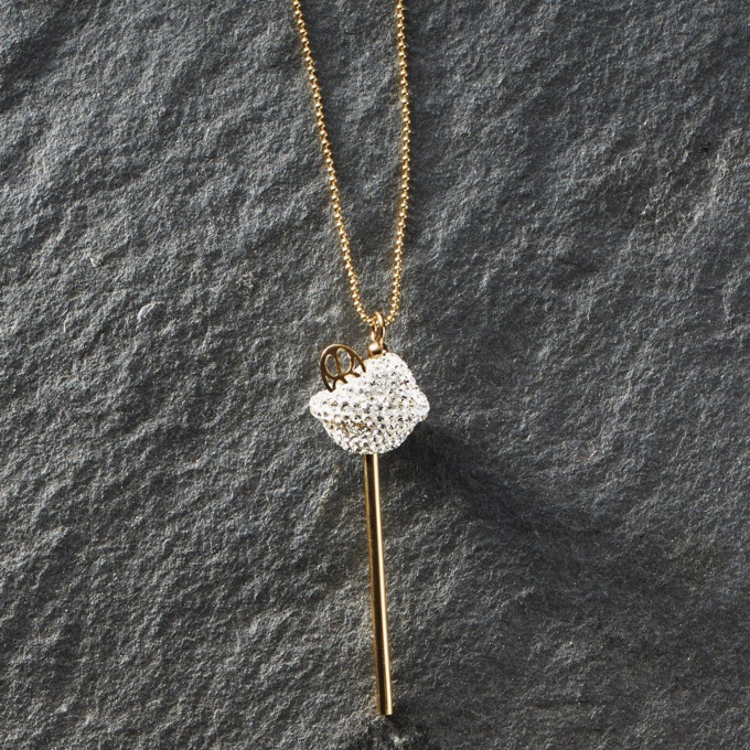 SIS Sweet Touch of Hope Crystal Pendant , , large