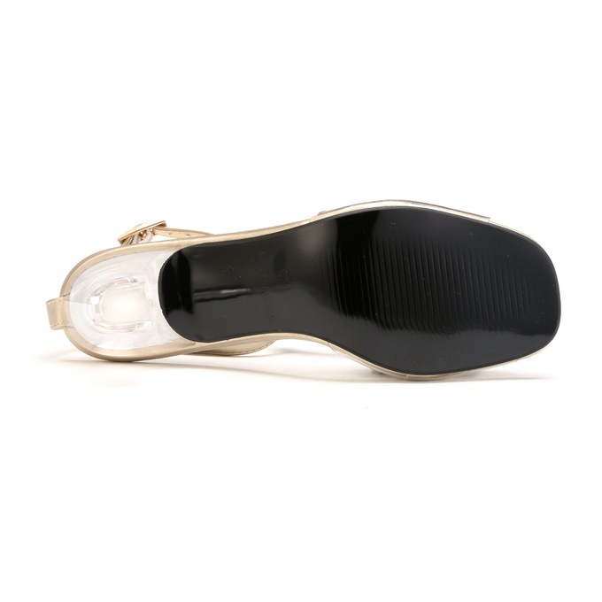 Classique Marnie Strap Shoe, Gold, large