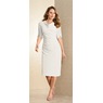 Tulip-Sleeved Sheath Dress, , large