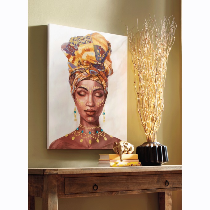 Jeweled Queen Wall Art, , large