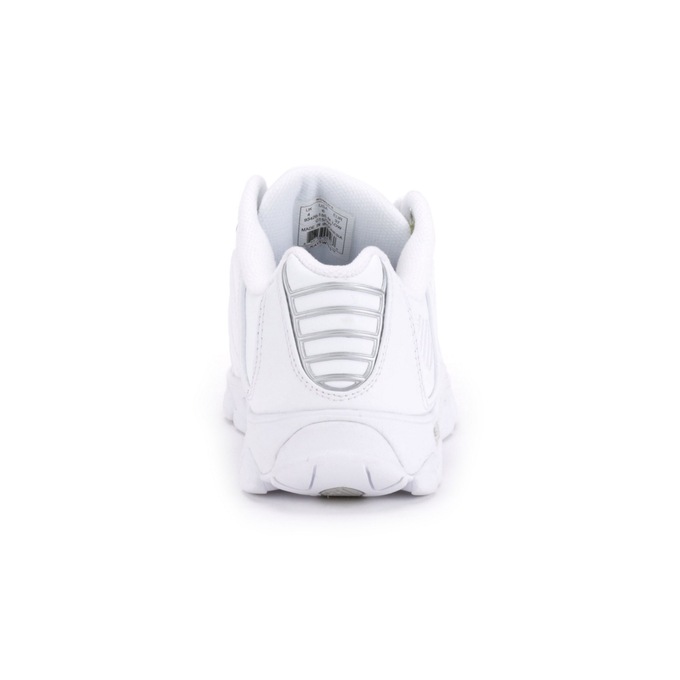 K-Swiss Women's ST329 Cross Training Shoe, White Silver, large