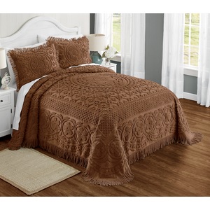 Emily Chenille Bedspread, , large
