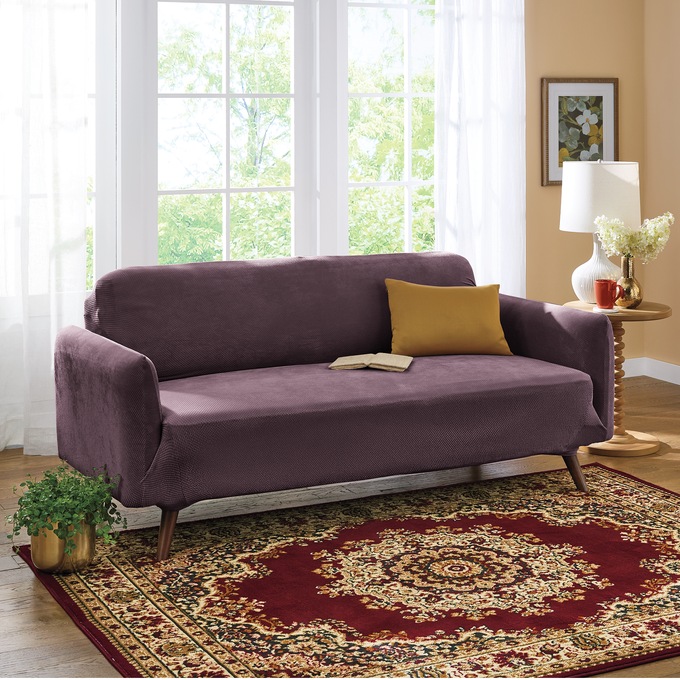Stretch Pique Slipcover, , large