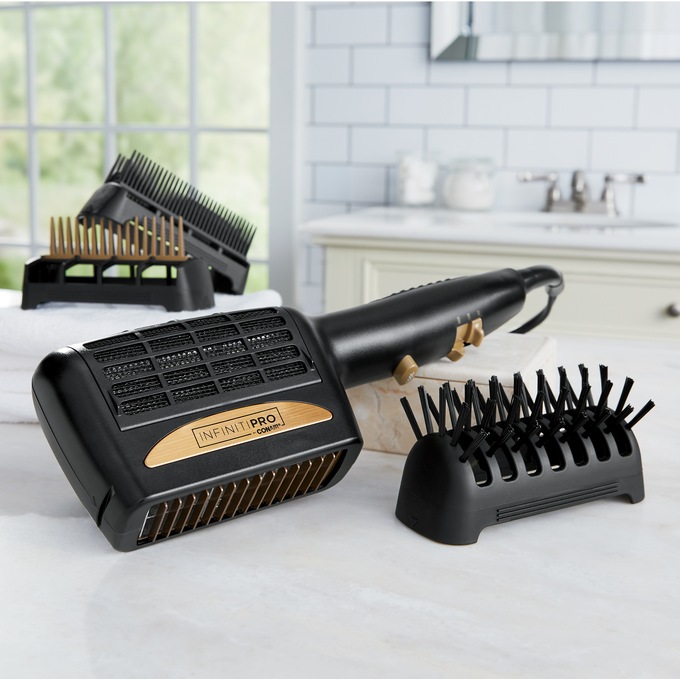 Conair INFINITIPRO Gold 3-In-1 Styler Hair Dryer, , large