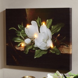 Lit Magnolia Canvas, , large