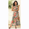 Cleodora Leopard Maxi Dress, , large