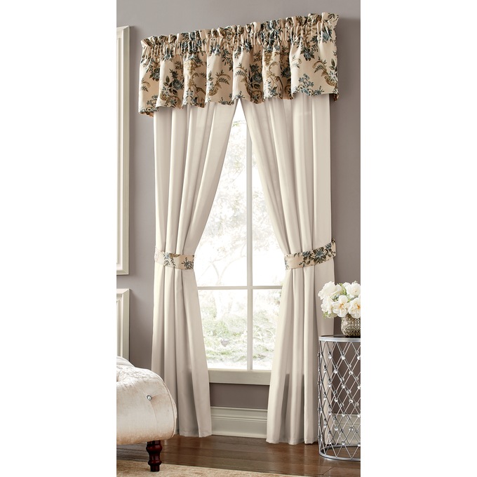 Serenity Jacquard Panel Pair, , large