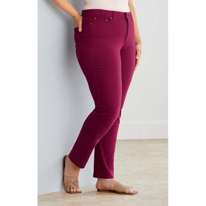 Lola Colored Slim Jean Bright, , large