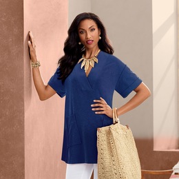 My Favorite Tunic, Medieval Blue, large
