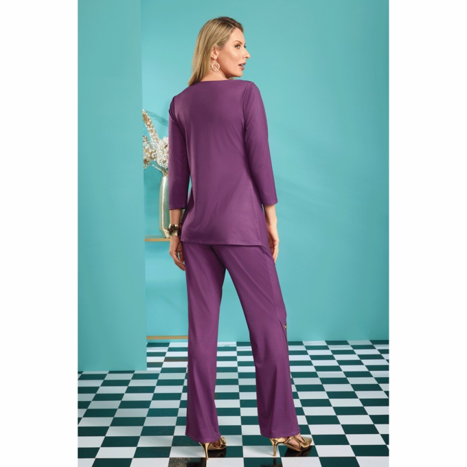 Ophelia Grommet Pant Set, , large