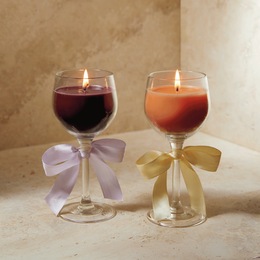 Wine Glass Scented Candle, , large