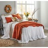 Angelica Ruffle Chenille Bedspread, , large
