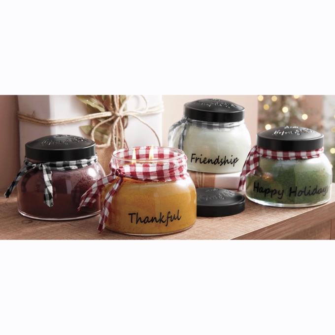 Scented Farmhouse Jar Candle, , large