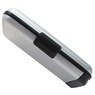Aluminum Charging Wallet, Silver, large