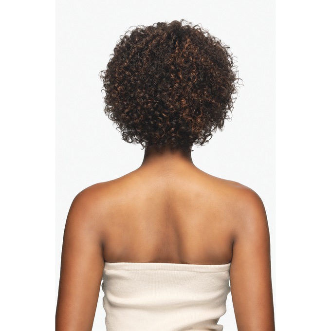 Vivica Fox Dara Human-Hair Wig, Off Black Copper Blonde, large