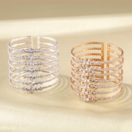 Crystal Multi-Strand Cuff, , large
