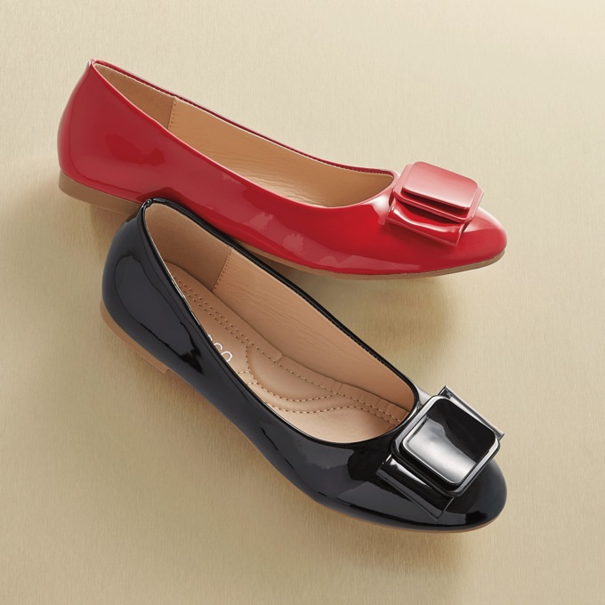 Classique Patent Bow Flat, , large