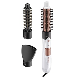 Conair Double Ceramic Ionic 3-in-1 Hot Air Brush with Attachments, , large