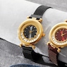 Ladies' Mesh-Strap/Crystal Color Watch, , large