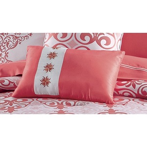Kismet Woven Jacquard Embroidered Pillow, , large