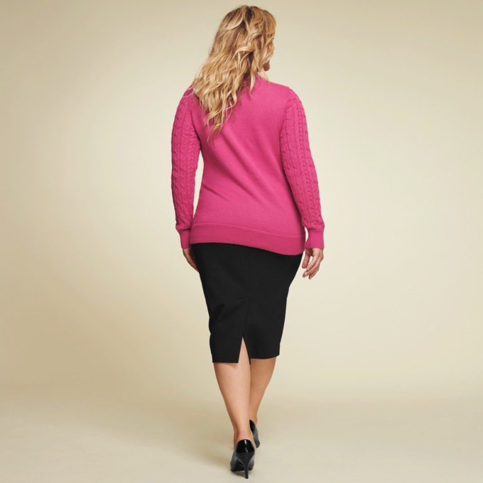 Lex Cable-Knit Sweater, , large