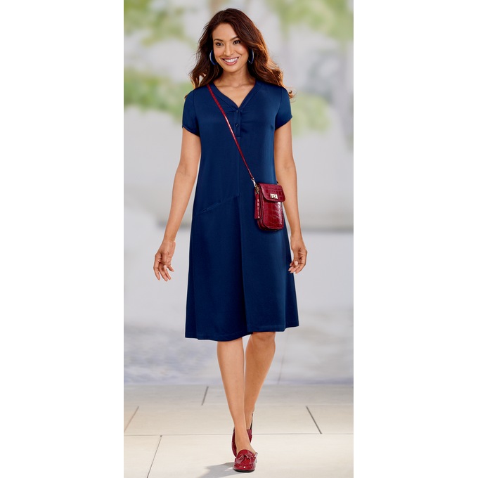 One Pocket Swing Dress, , large