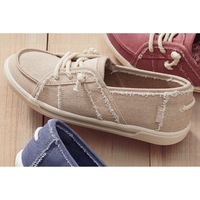 BOBS Women's B Cute 2.0 Slip-On by Skechers, Natural, large