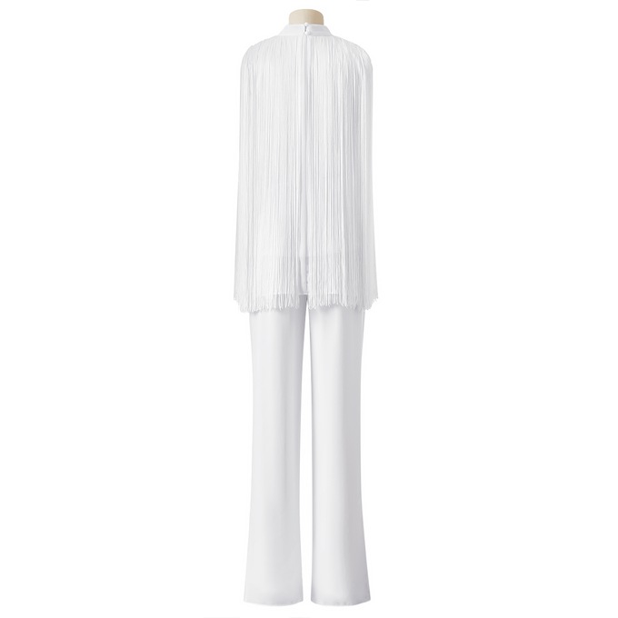 Too Far Out Fringe Pant Set, , large