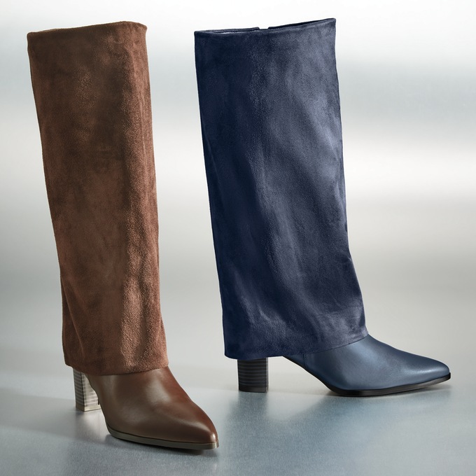 Midnight Velvet Overlay Boot, , large